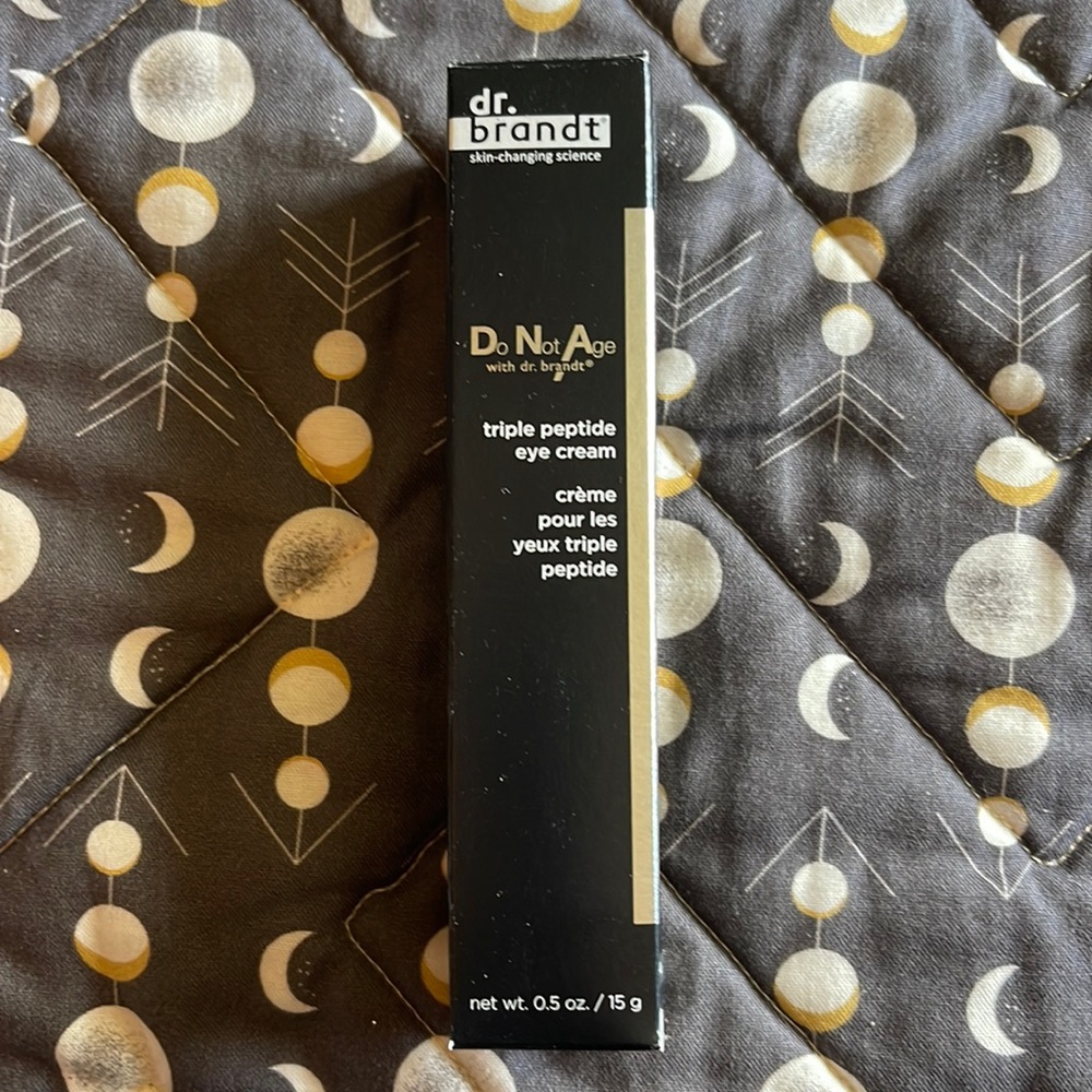 Dr. Brandt DNA (Do Not Age) Triple Peptide Eye Cream .5oz